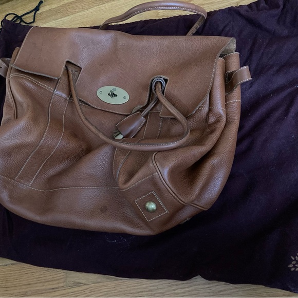 MULBERRY classic large leather tote bag - Picture 4 of 11